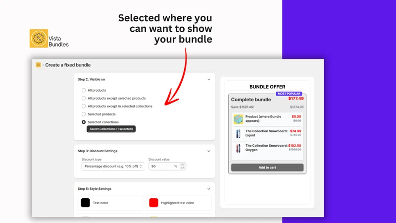 Vista Bundles: Quantity Break