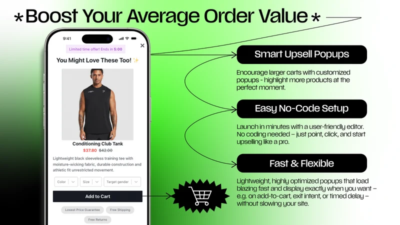 Discount Popup Upsell