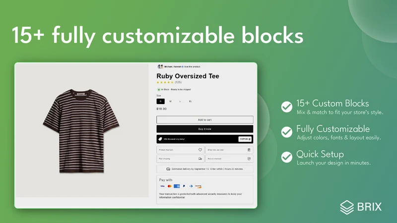 Brix ‑ CRO Product Blocks