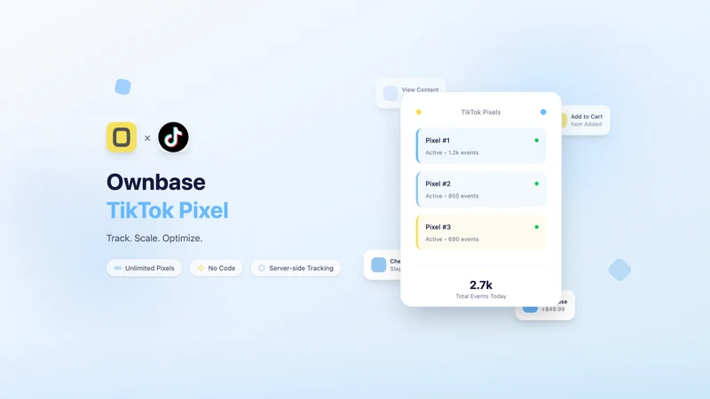 Ownbase: TikTok Pixel