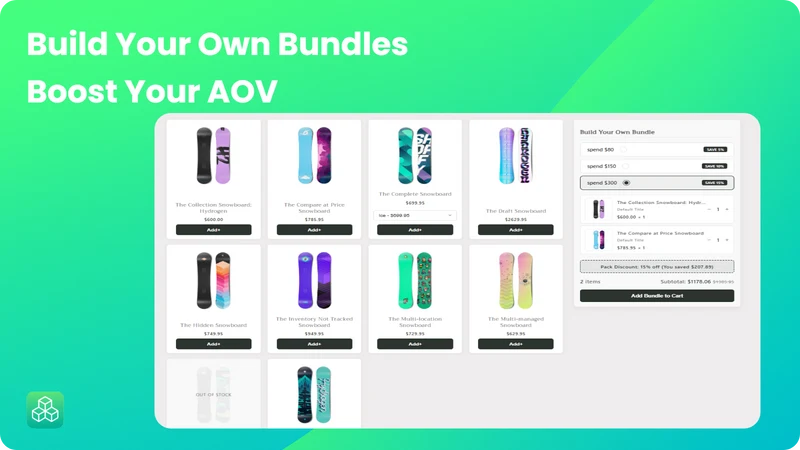 Bundlora BYOB & Bundle Builder