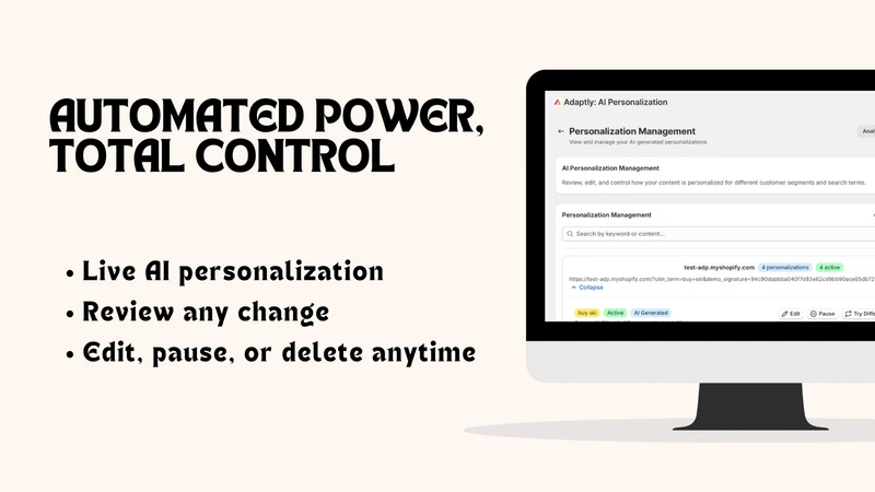 Adaptly: AI Ad Personalization