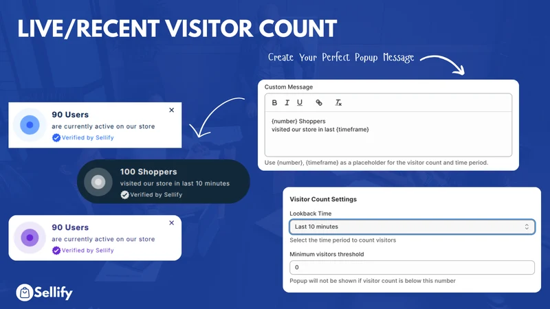 Sellify Sales Pop Social Proof