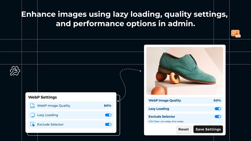 Milople WebP Image Optimizer