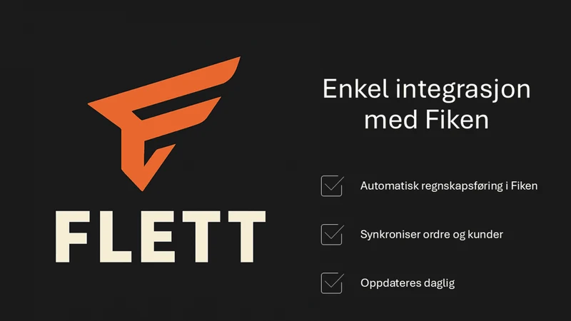 Flett: Fiken‑integrasjon