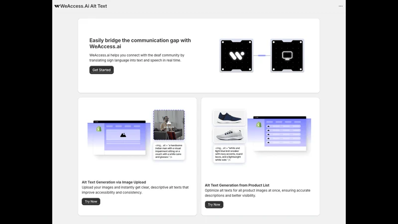 WeAccess.Ai Alt Text