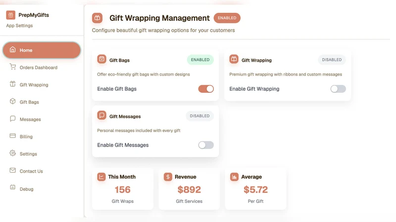 PrepMyGifts : Smart Gifting