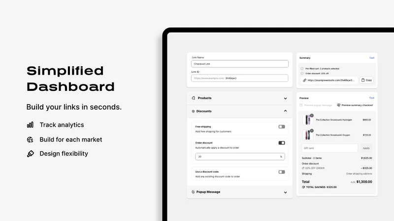 1‑Click Checkout Links