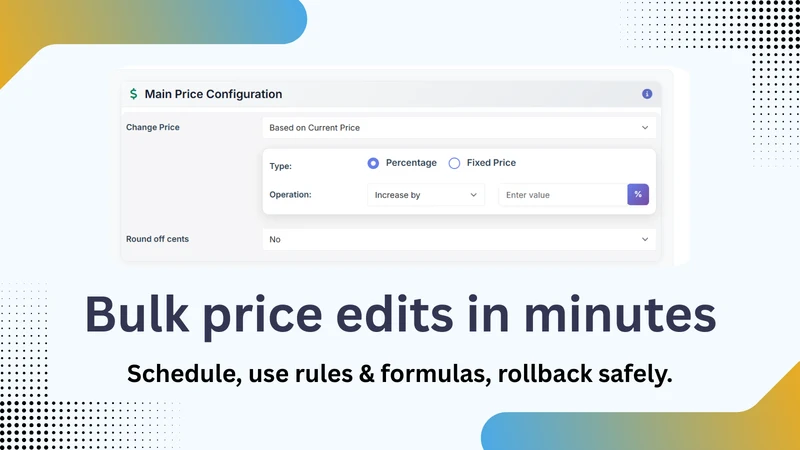 OCS: Bulk Product Price Editor