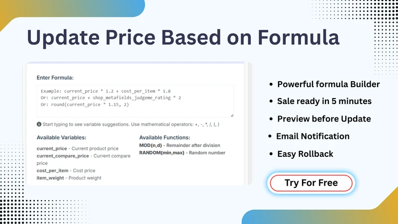 OCS: Bulk Product Price Editor