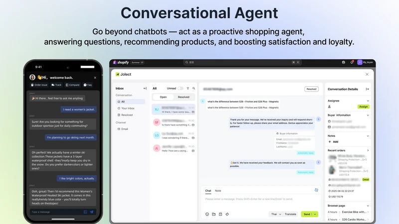 Jolect ‑ AI Shopping Assistant