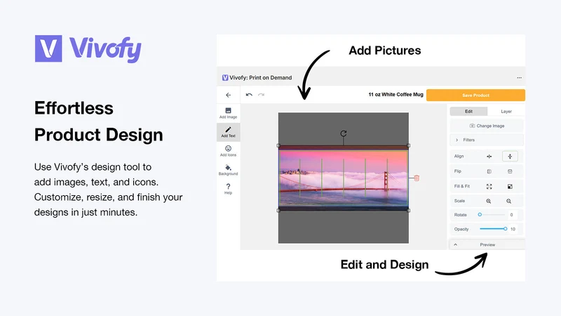 Vivofy: Print on Demand