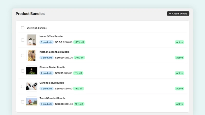 Bundle Works ‑ Bundle Products