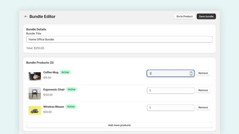 Bundle Works ‑ Bundle Products