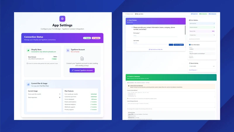 FormBridge: Typeform Connect