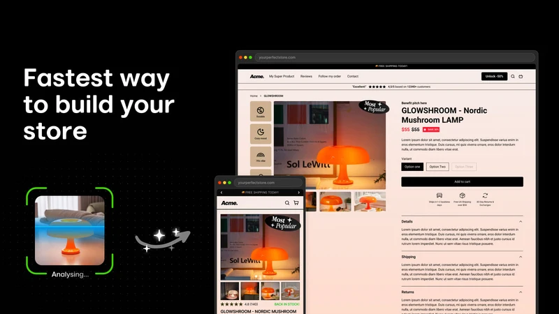 Dropmagic: AI Store Builder