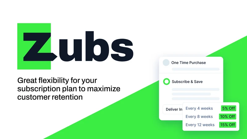 Zubs Subscriptions App