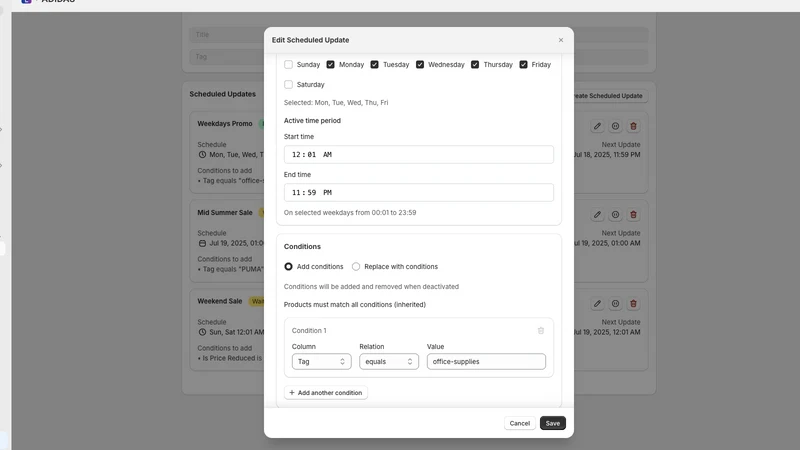 Planera: Collection Scheduler