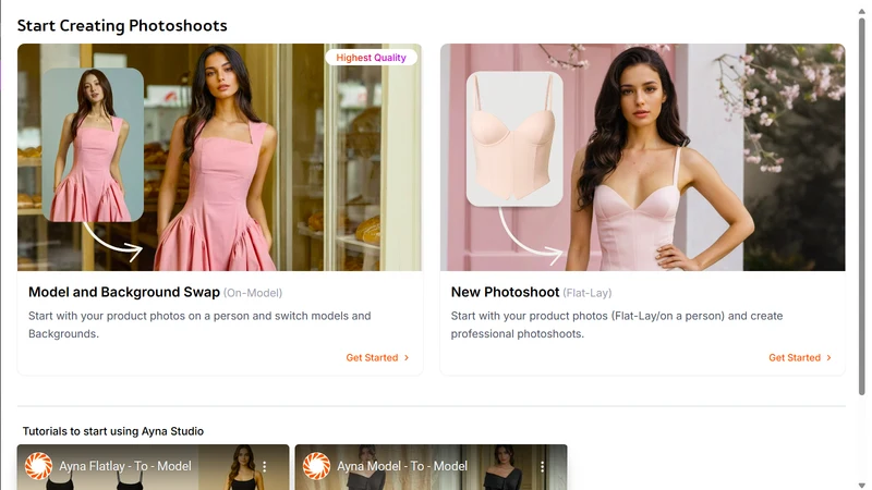 Ayna: AI Fashion Models Photos