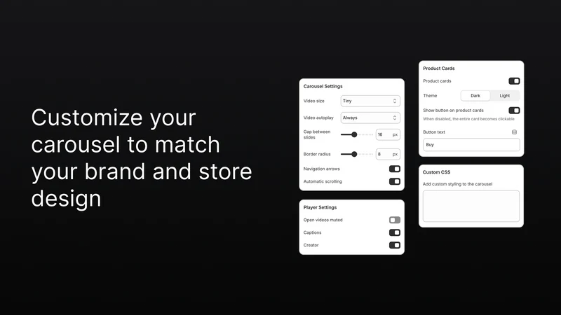 10D | Shoppable UGC Videos