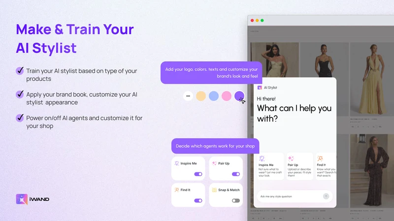 iWAND: AI Stylist & Try‑On