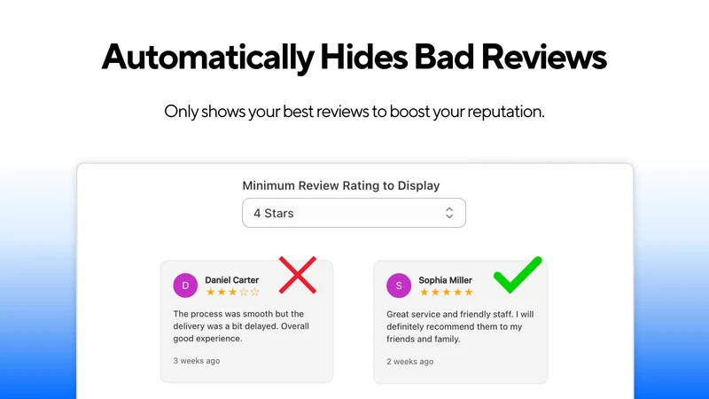 Google Reviews Display by TR