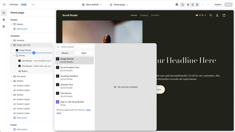 Scroll Studio