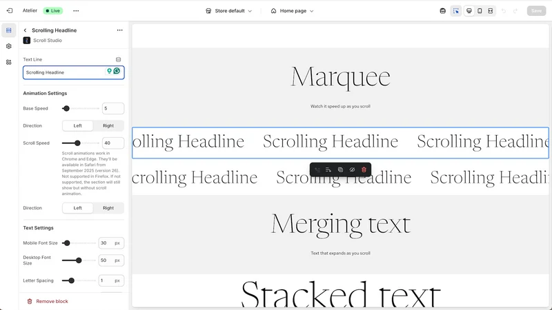 Scroll Studio