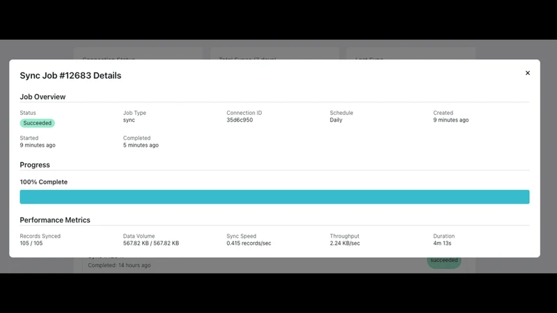 VizaClick Data Sync