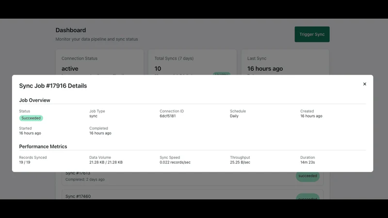 VizaClick Data Sync