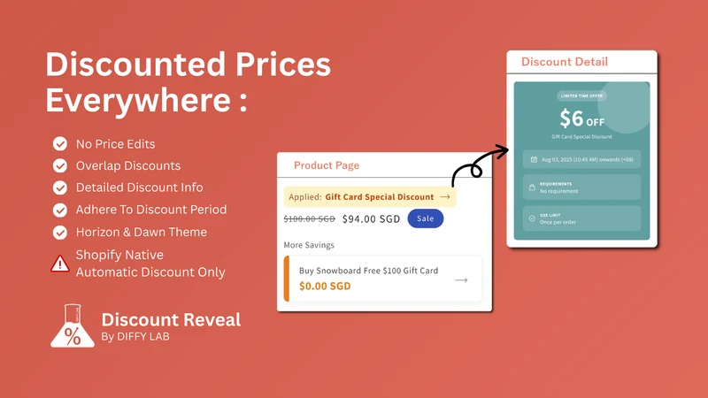 Discount Reveal