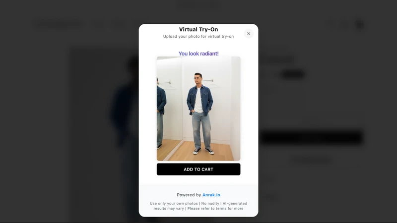 AI TRY ON / AI Changing Room