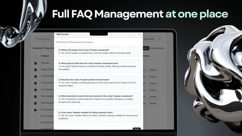 AI ERA: Automated FAQ Pages