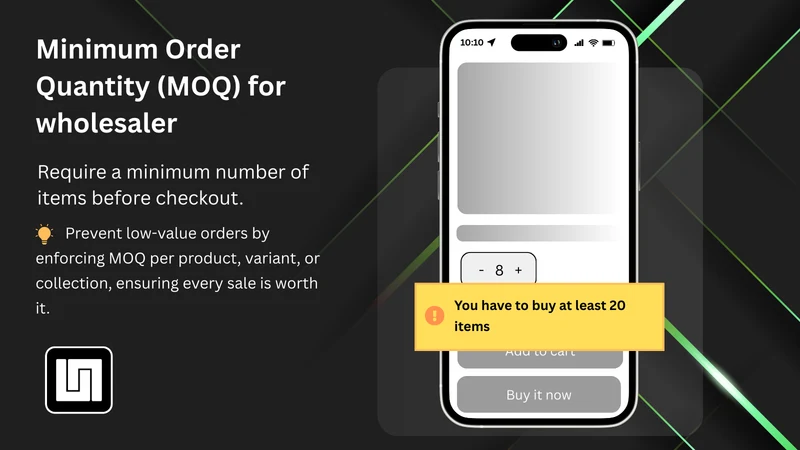 UP Order Limits Quantity Break