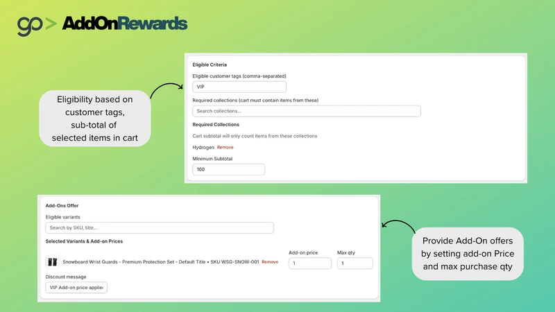 go> Addon Rewards