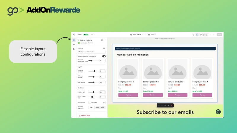 go> Addon Rewards