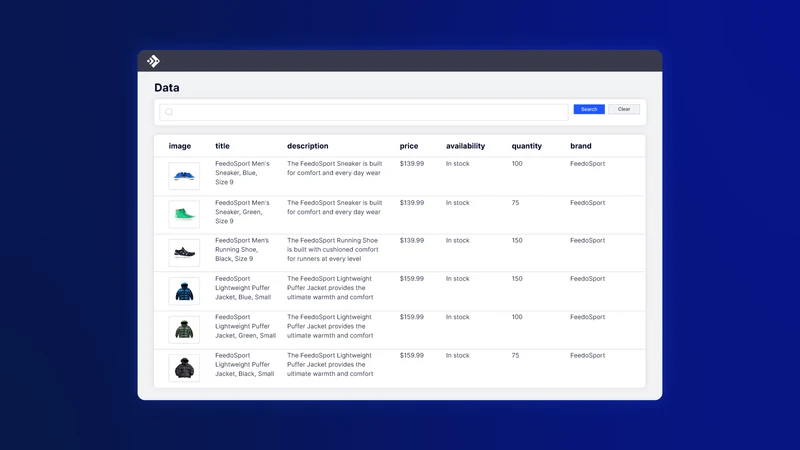 Feedonomics Listing & Orders