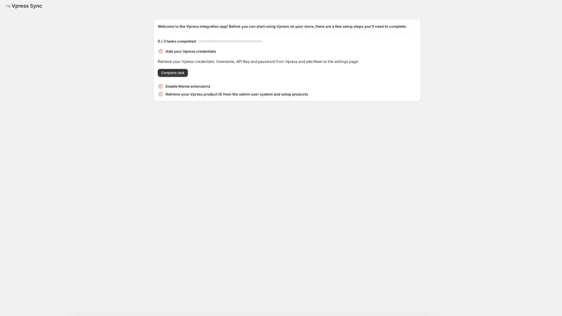VPress Sync