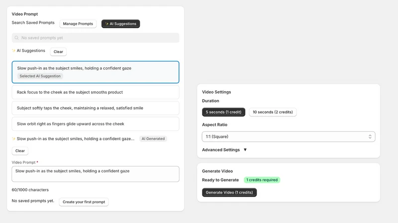 VideoMagic: AI Product Videos