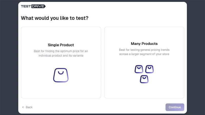 TestDrive ‑ Pricing Optimizer