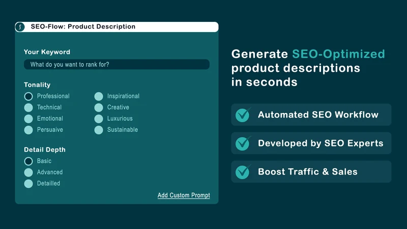Scripely: SEO Content Flows