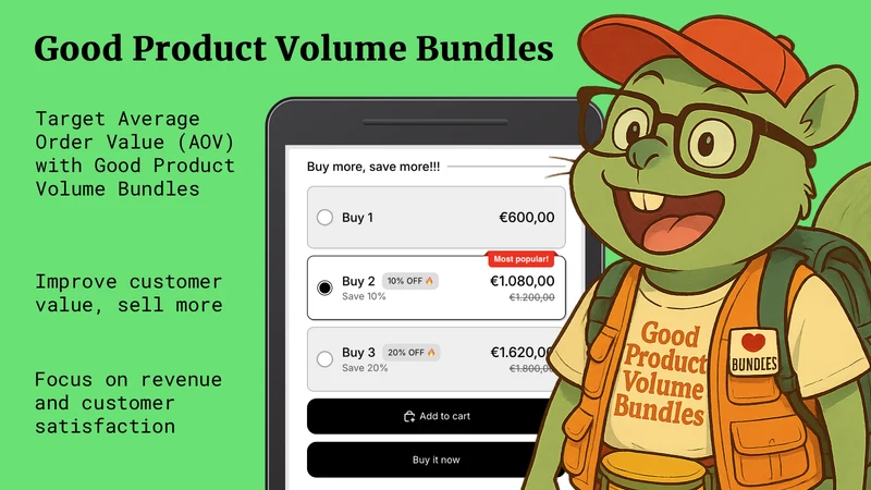 Good Product Volume Bundles