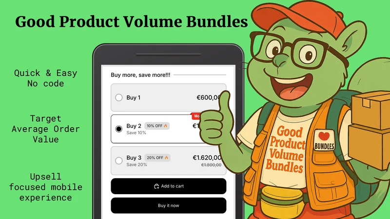 Good Product Volume Bundles