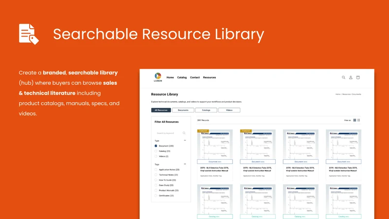ResourceHub Document Library