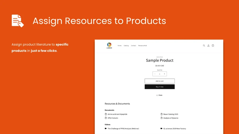 ResourceHub Document Library