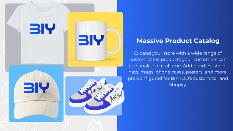 Biypod: Print on Demand