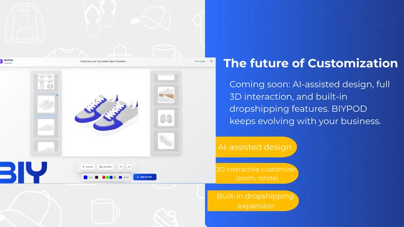 Biypod: Print on Demand