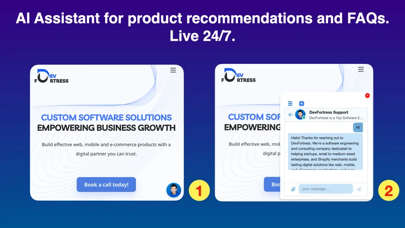 Athena AI 24/7 Live Chatbot