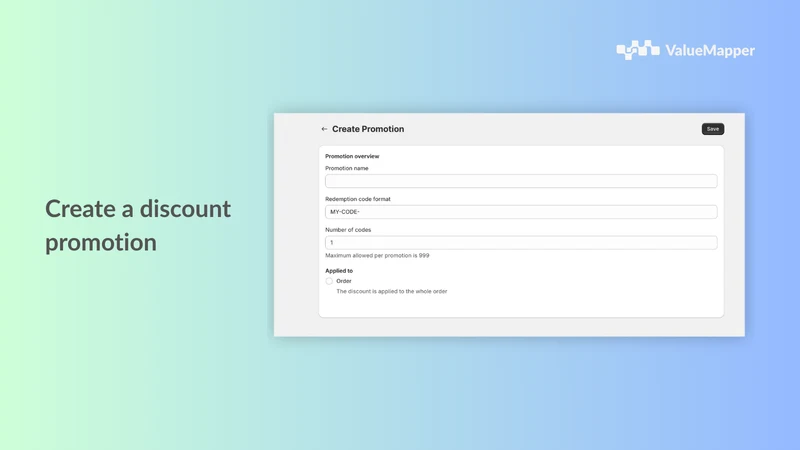 ValueMapper Bulk Discounts