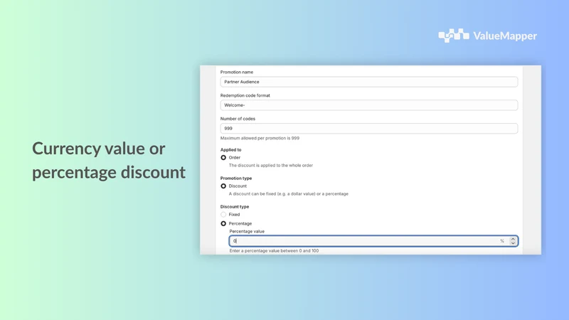 ValueMapper Bulk Discounts